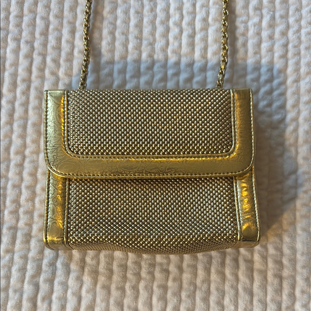 Gold Chain Shoulder Bag Vintage